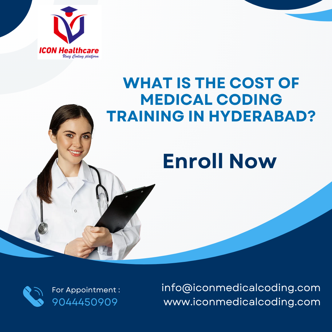 What is the cost of medical coding training in Hyderabad