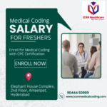 medical coding salary for freshers
